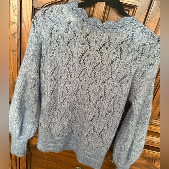 Sezane Nathalia Jumper Ice Blue - Picture 5 of 8